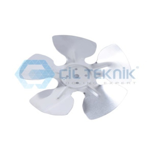 Fan Motoru Pervane 200mm 25 Derece Emici