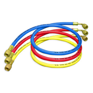 P&M  Gaz Şarj Hortumu (r404-r134-r22) (90 Cm) 3000-600 Psı 3lü set