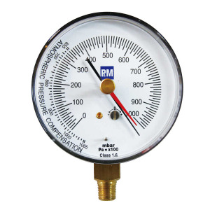 Pm Vakummetre VG-80 0/1000 mm 201071 PM Vakum Saati