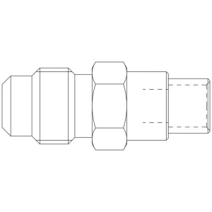 CASTEL SİBOP KAYNAKLI 1/4 UNF