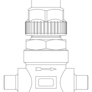 CASTEL CAPPED VALF 1/2 KAYNAKLI