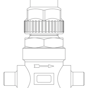 CASTEL CAPPED VALF 3/4 KAYNAKLI