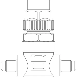 CASTEL CAPPED VALF 1/4 RAKORLU