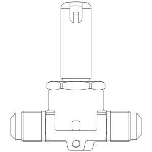 CASTEL SOLENOID VALF RAKORLU 3/8 BOBİNSİZ
