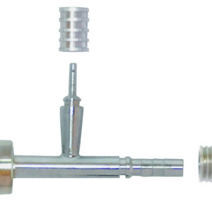 TEE 1/4'' 2MM VE 5MM (TEE FOR 2 MM & 5 MM)