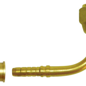 YAĞ HOR. RAK.1/4 PRESLİ 90° PRİNÇ(90'CRIMPING FIT.)