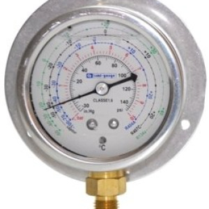 MANOMETRE 100MM ARK.ÇKŞ ALÇAK BSNÇ(MANOMETER)
