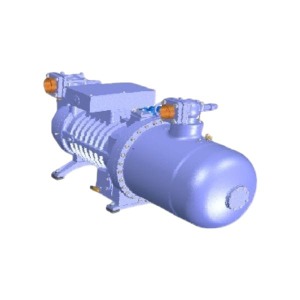 SRMtec RS3-H200 Yarı Hermetik Vidalı Kompresör 562 HP 200 KW