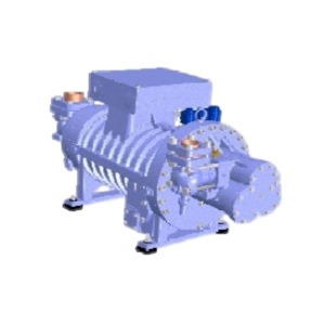 SRMtec RW3-H125 Yarı Hermetik Vidalı Kompresör 341 HP 105 KW - Orta Basınç