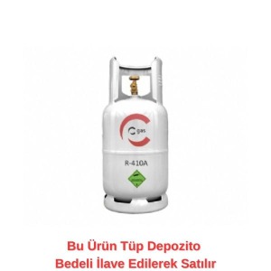 C-Gas R-410A 10 KG Doldurulabilir Tüplü Soğutucu Gaz