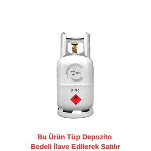 C-Gas R-32 9 KG Doldurulabilir Tüplü Soğutucu Gaz
