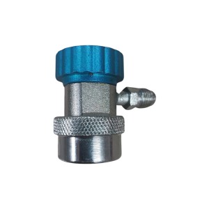 Techsun QC-18L R-134A Araç Gaz Şarj Vanası Alçak Basınç Mavi Üstten Oto Jak