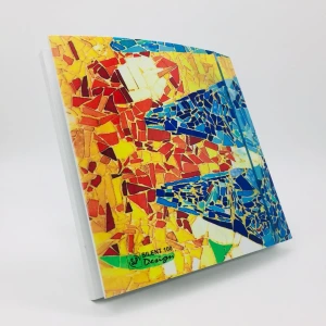 Dekoratif Silent Design 100 Barcelona Soler Palau Dış Kapağı Sanatsal Görsel Kapak SP Havalandırma Dekor