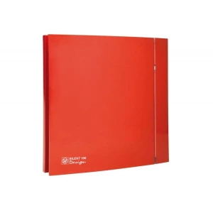 Dekoratif Silent Design 100 Red Soler Palau Kırmızı Dış Kapağı Sanatsal Görsel Kapak SP AGMair Agm Havalandırma