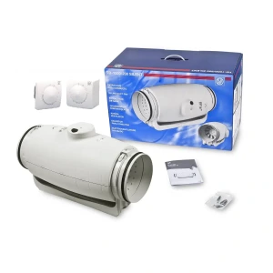 TD 1000/200 Silent Reb-1 Hız Anahtarlı Soler Palau Sessiz Yuvarlak Havalandırma Fanı