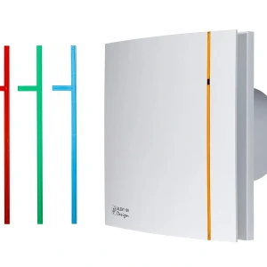 Silent 200 Crz Design Timer Sessiz Dekoratif Banyo Fanı Havalandırma Soler Palau