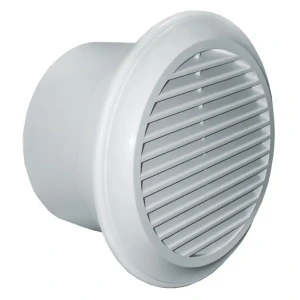 Blauberg Banyo Tuvalet Mutfak Ofis Havalandırma Fanı m3/h 185 Tasarruflu 38* dBA Deco 125 Fan Duvar Tavan Montaj Sürekli Çalışma AGMair Agm Hava