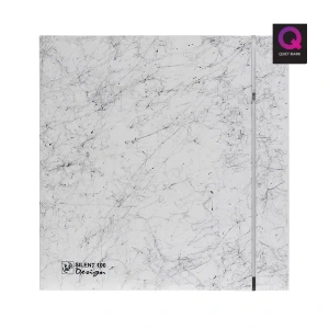 Dekoratif Beyaz Mermer Havalandırma Fanı Marble White Silent 100 Cz Design Ultra Sessiz Banyo Wc Aspiratörü Soler Palau Estetik Dizayn