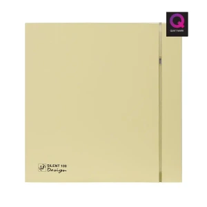 Dekoratif Fildişi Havalandırma Fanı Silent 100 Cz Design Ultra Sessiz Banyo Wc Aspiratörü Soler Palau Estetik Dizayn AGMair Agm Havalandırma