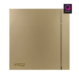 Dekoratif Şampanya Havalandırma Fanı Champagne Silent 100 Cz Design Ultra Sessiz Banyo Wc Aspiratörü Soler Palau Estetik Dizayn