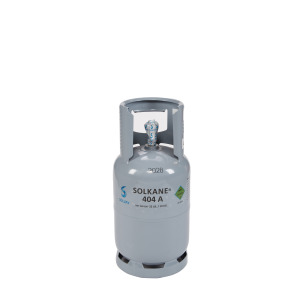 SOĞUTUCU GAZ  SOLKANE 404 A -10 KG. / GERİ DÖNÜŞÜMLÜ TÜPTE