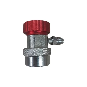 Techsun Oto Jakı Üstten Vanalı Kırmızı QC-19L 1/4 Yüksek Basınç R134 