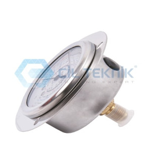 Techsun Tpm-500 Yüksek Basınç Manometre Gliserinli