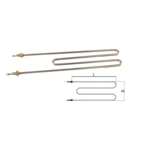 Teknik Isısan  Empero Pizza Fırın Rezistansı 42,5 cm. 1250 Watt 230 Volt Rekorlu U BükümTeknik Isısan R1076