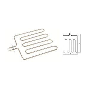 Teknik Isısan  İnoksan Pizza Fırın Rezistansı Flanşlı M Büküm 28,5 cm. 1750 Watt 230 Volt Teknik Isısan R2078